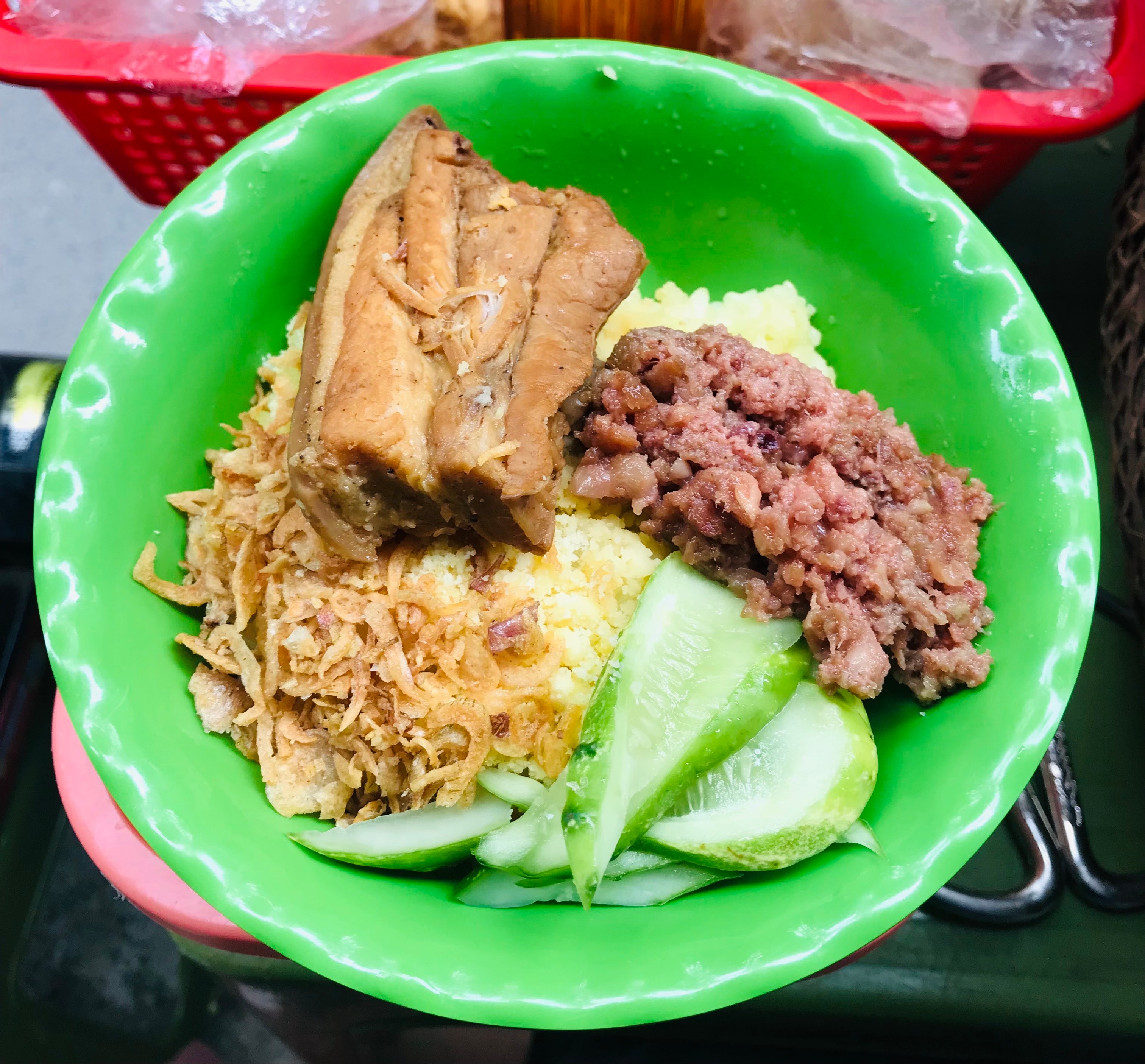 Hình ảnh Xôi Thịt Pate