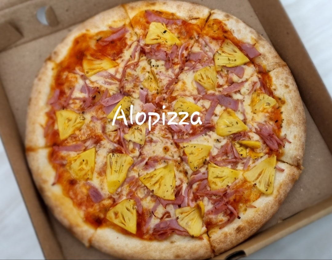 Hình ảnh Pizza Tươi Hawaii - 23cm