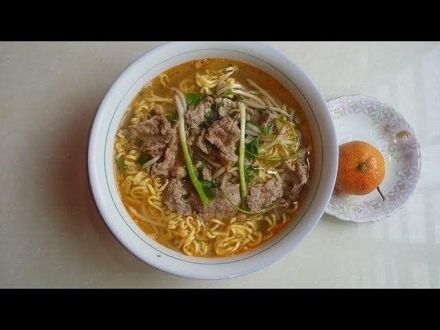 Hình ảnh MỲ BÒ TÁI LĂN