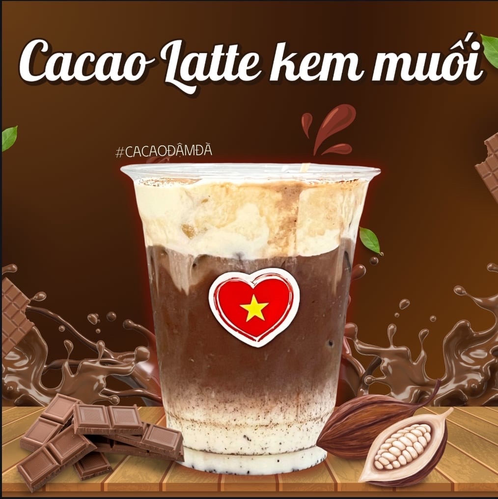 Hình ảnh Cacao Latte Kem Muối