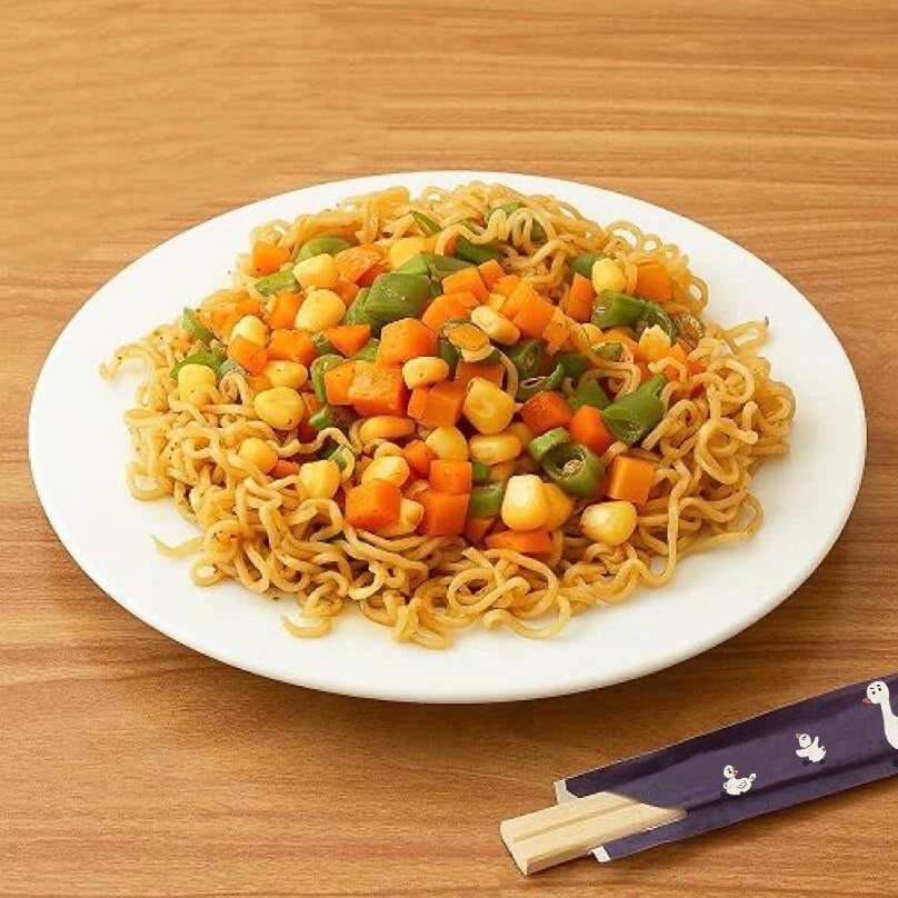 Hình ảnh Mì Trộn Rau Củ
