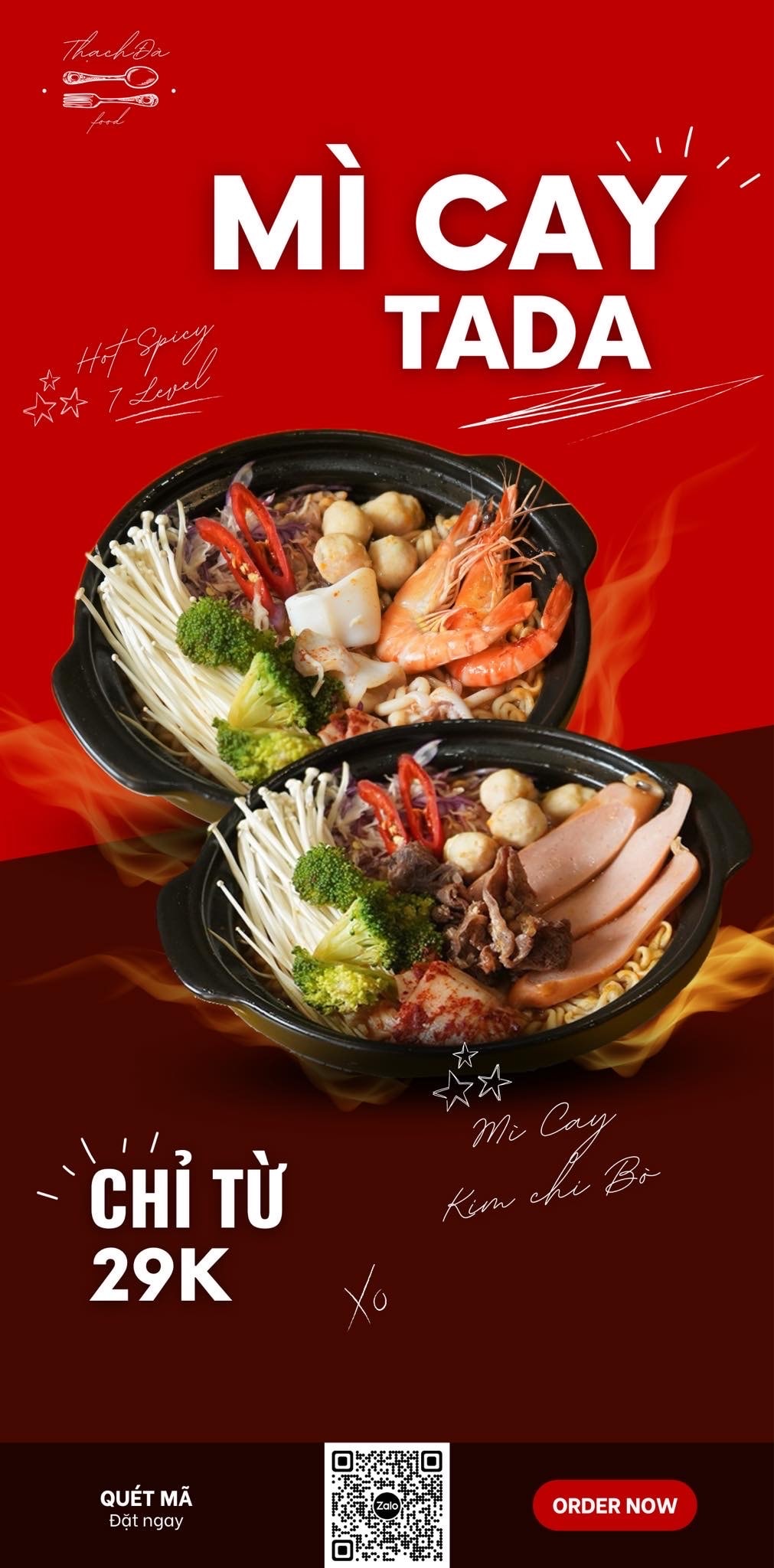 Hình ảnh Combo 2 Mì Kim Chi Tôm 