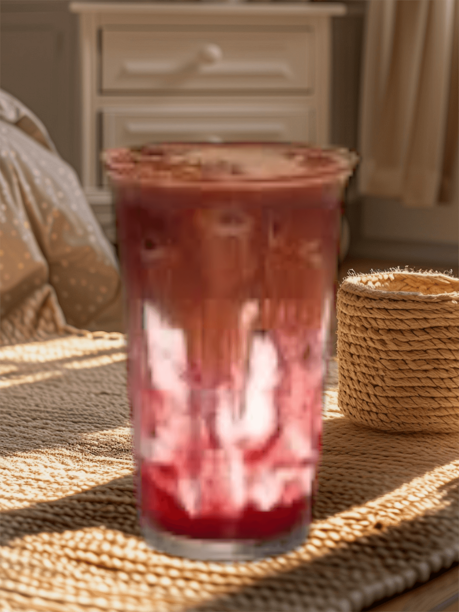 Hình ảnh Cacao Latte Dâu 