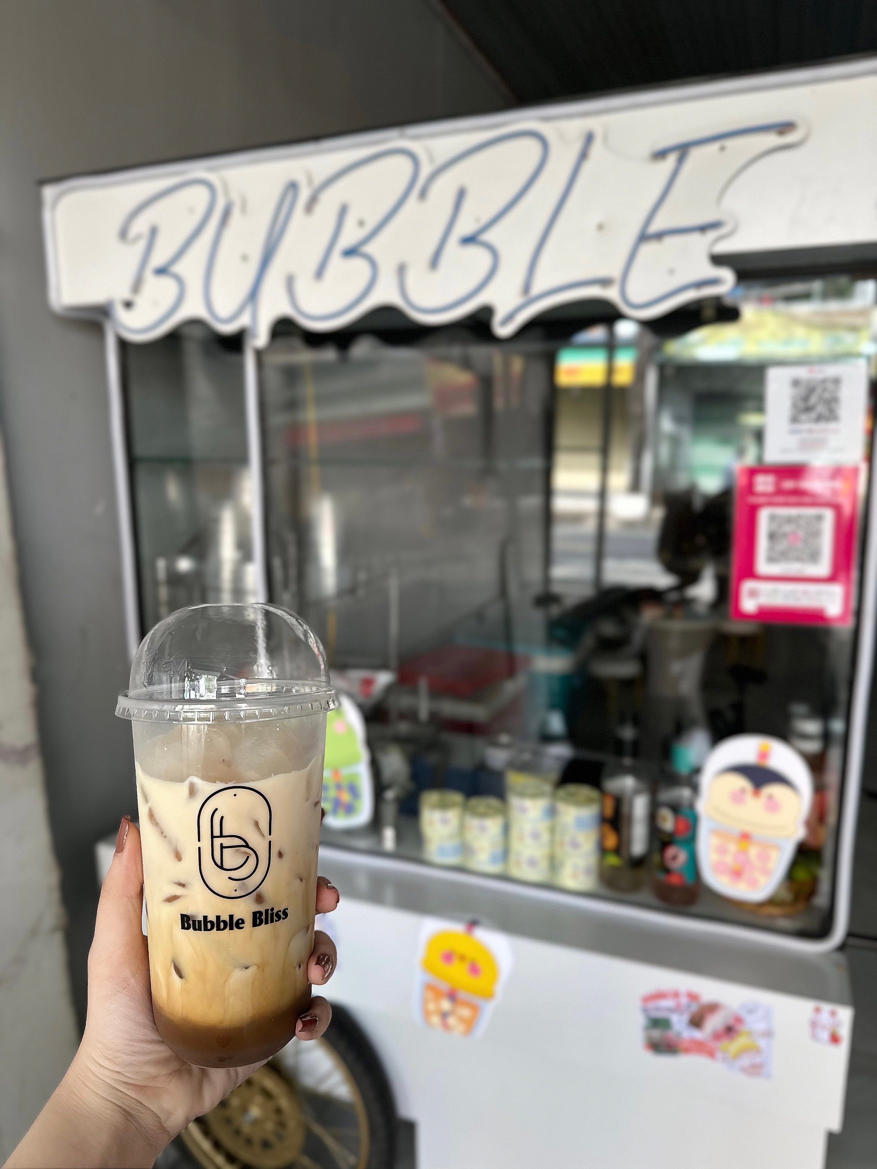 Hình ảnh Cà phê sữa gấu ly 700ml