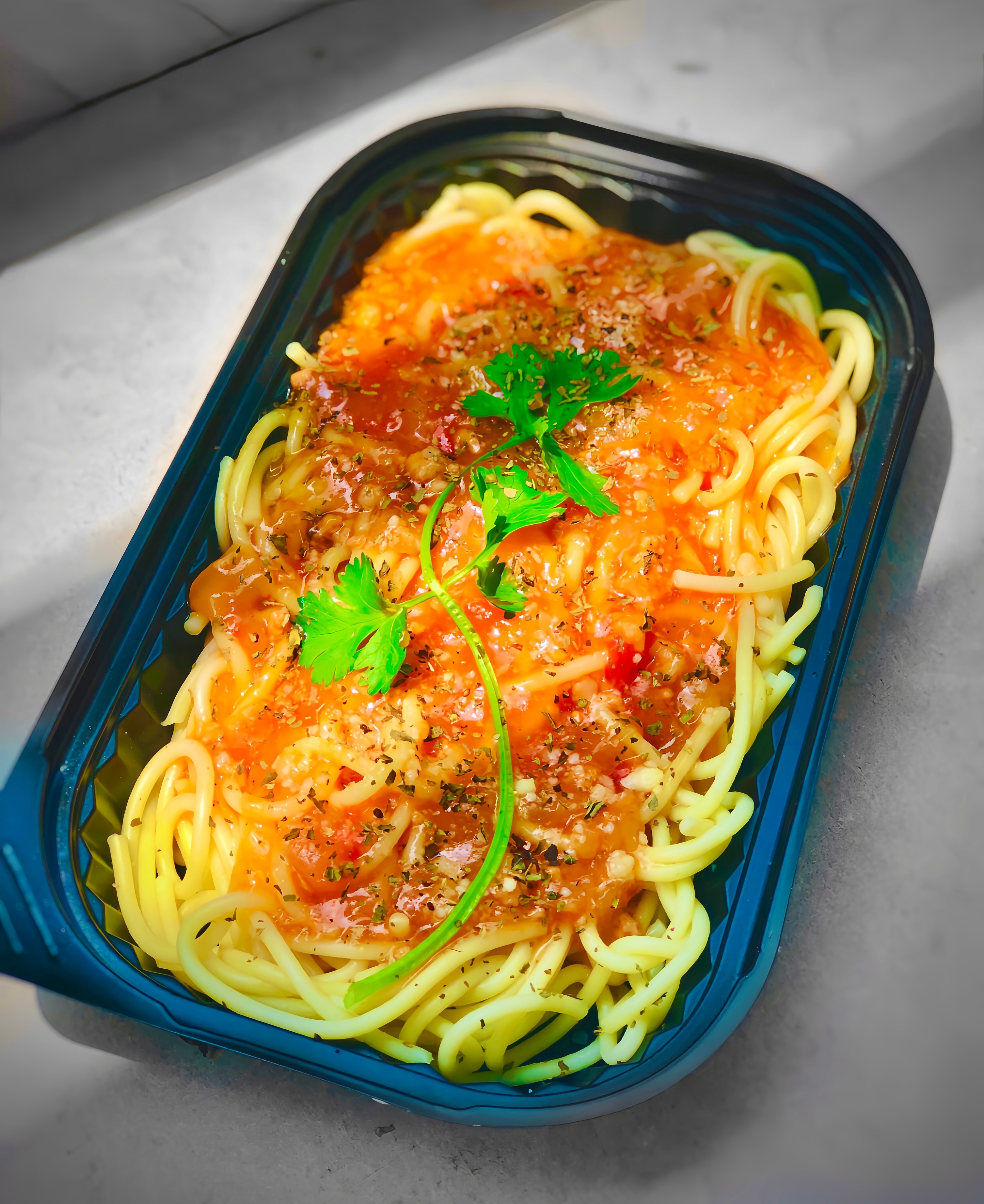 Hình ảnh Nui Sốt Spagetti Ngon Xĩu