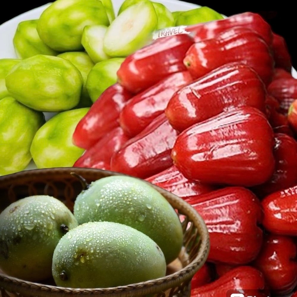 Hình ảnh Xoài, Mận, Cóc non 500g