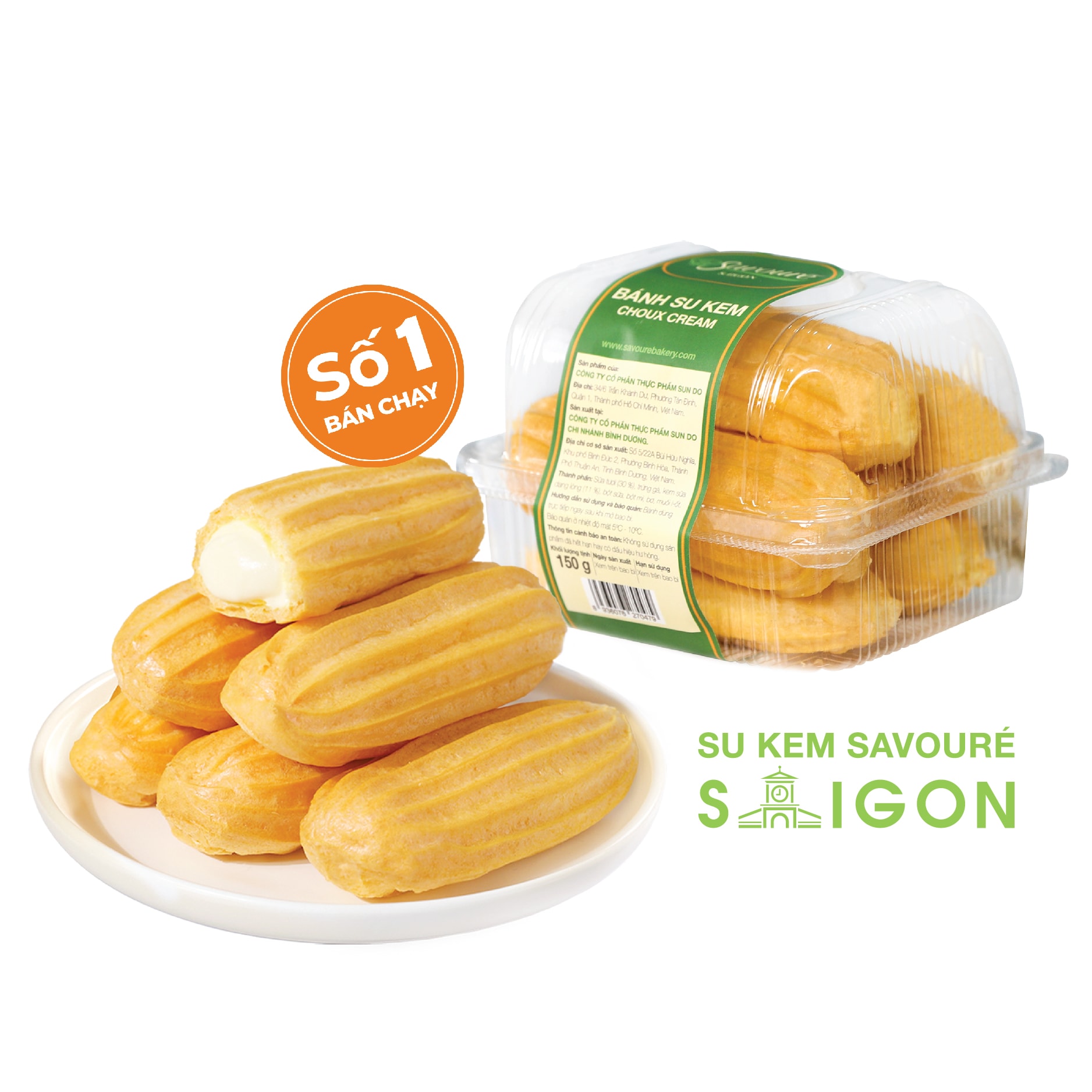 Hình ảnh Bánh Su Kem Savouré Sài Gòn - Choux Cream 