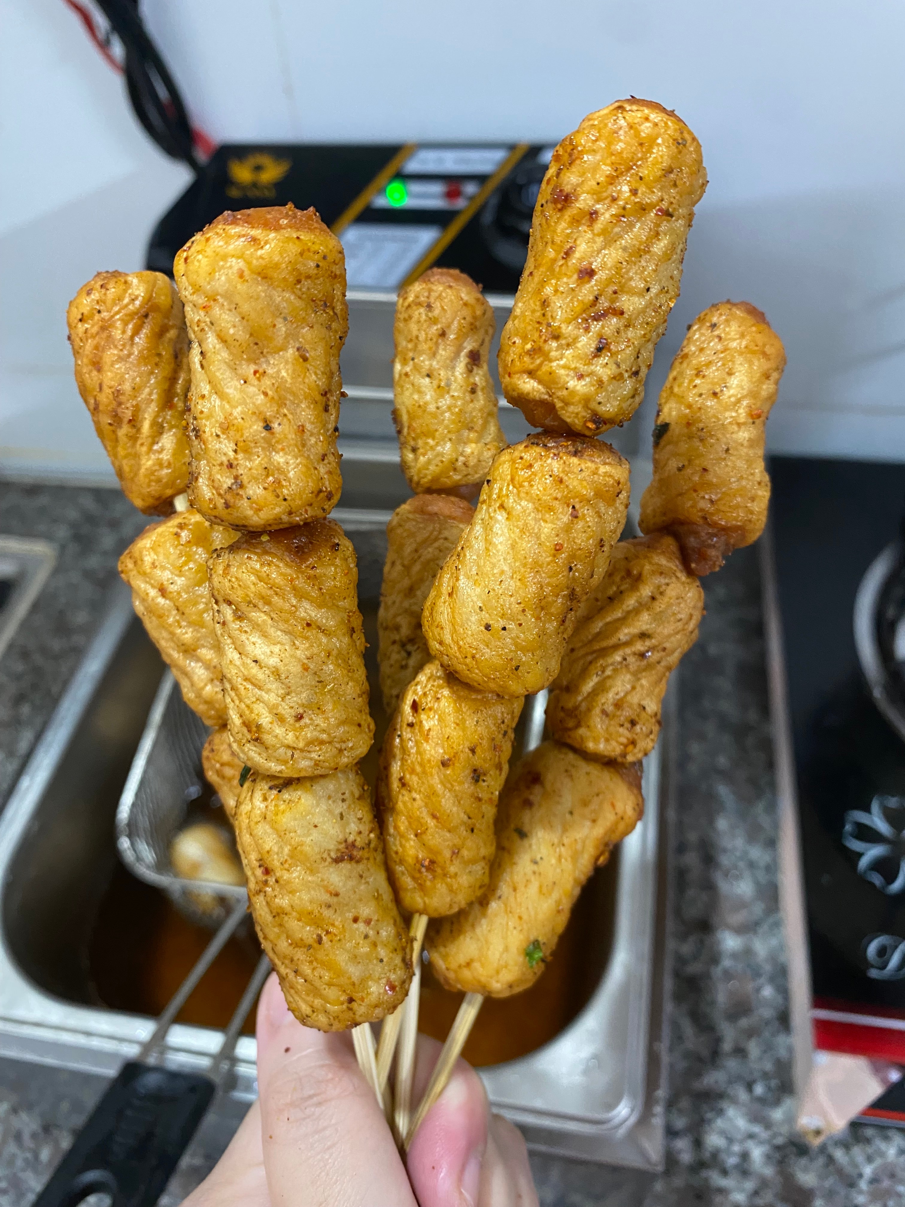 Hình ảnh chả mực xoắn