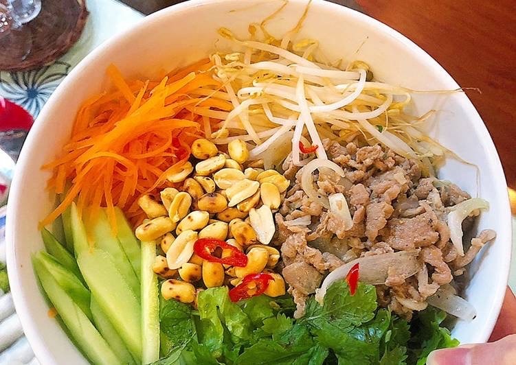 Hình ảnh PHỞ BÒ TRỘN