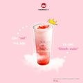 Hình ảnh 37. Smoothie dâu kem cheese