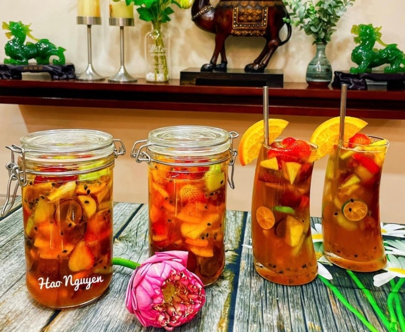 Hình ảnh Trà Trái Cây Nhiệt Đới Mix Vị