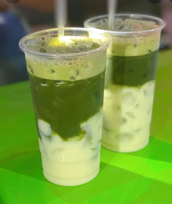 Hình ảnh rau má dừa ly 800ml