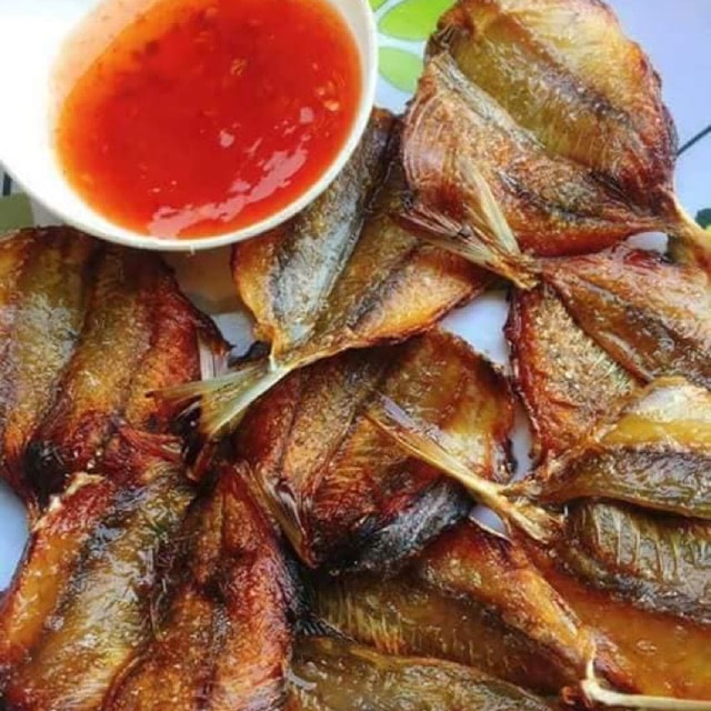 Hình ảnh Cá chỉ vàng nướng 5 con
