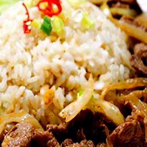 Hình ảnh Cơm nóng bò xào sa tế