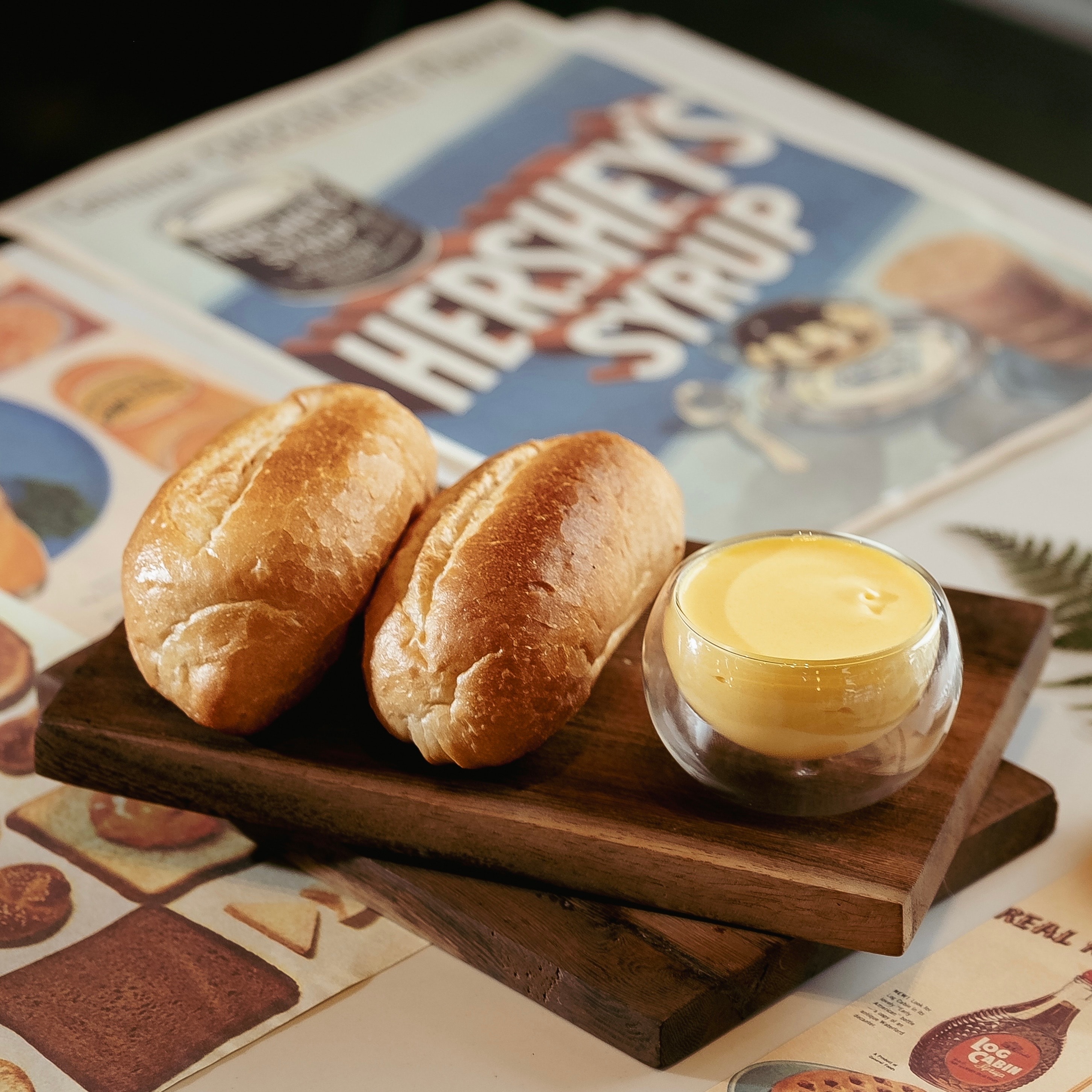 Hình ảnh MINI BAGUETTE WITH CREAM DIP