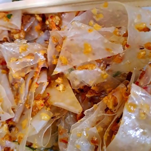 Hình ảnh Dẻo sương trộn sa tế trứng cút