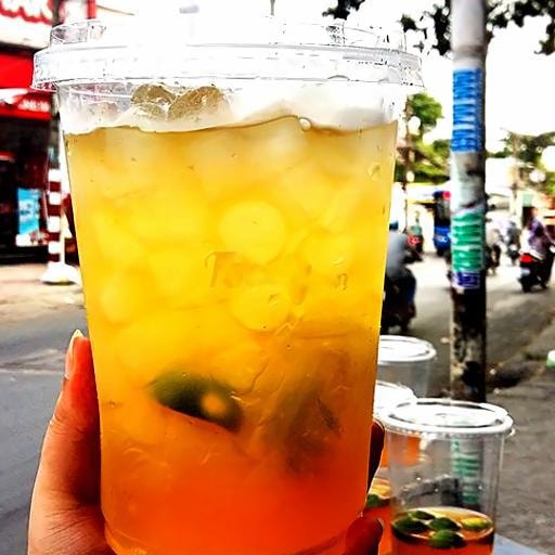 Hình ảnh Trà tắc ly khổng lồ