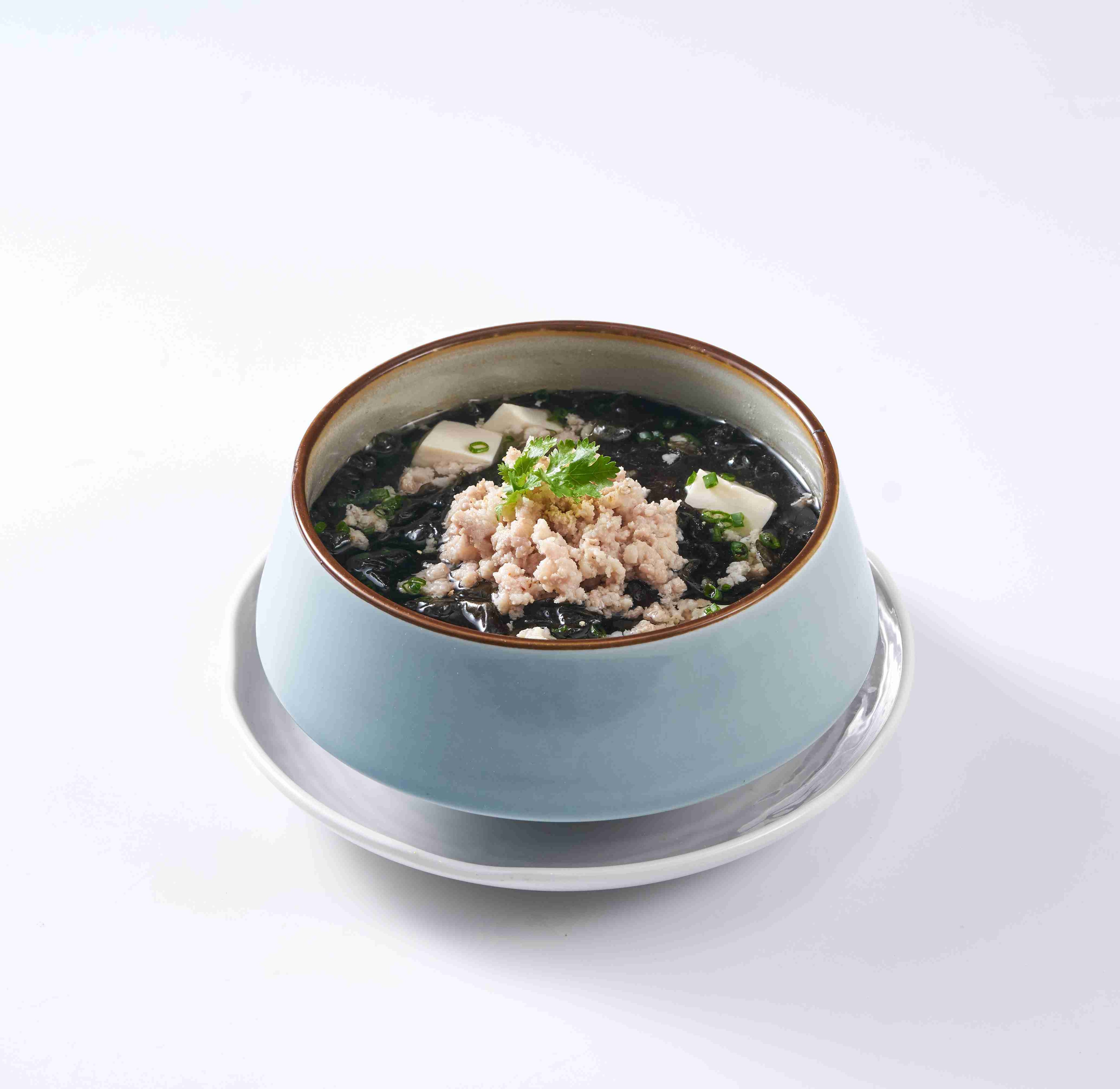 Hình ảnh Canh rong biển tàu hũ thịt bằm -D