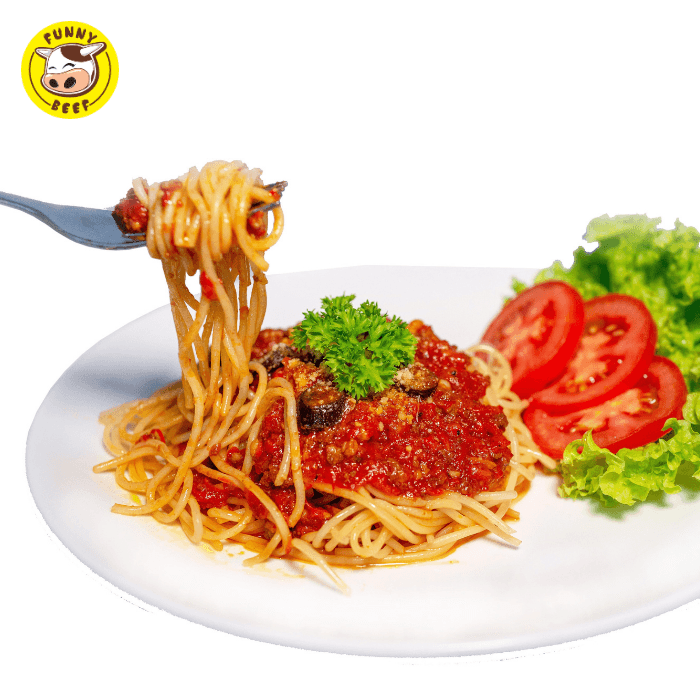 Hình ảnh Mì ý sốt bò vị oliu - Size nhỏ