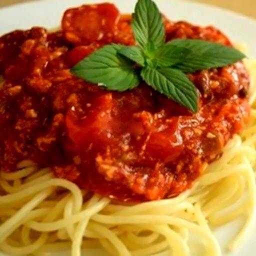 Hình ảnh Mỳ Ý - spaghetti sốt thịt bò bằm