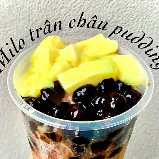Hình ảnh Milo Trân Châu Đen Pudding