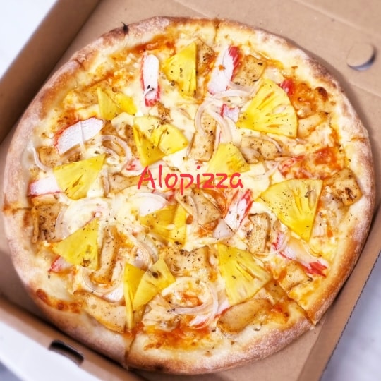 Hình ảnh Pizza Hải Sản sốt Thousand Island - 23cm