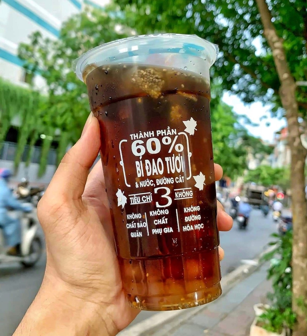 Hình ảnh Trà Bí Đao Hạt Chia Fulltopping
