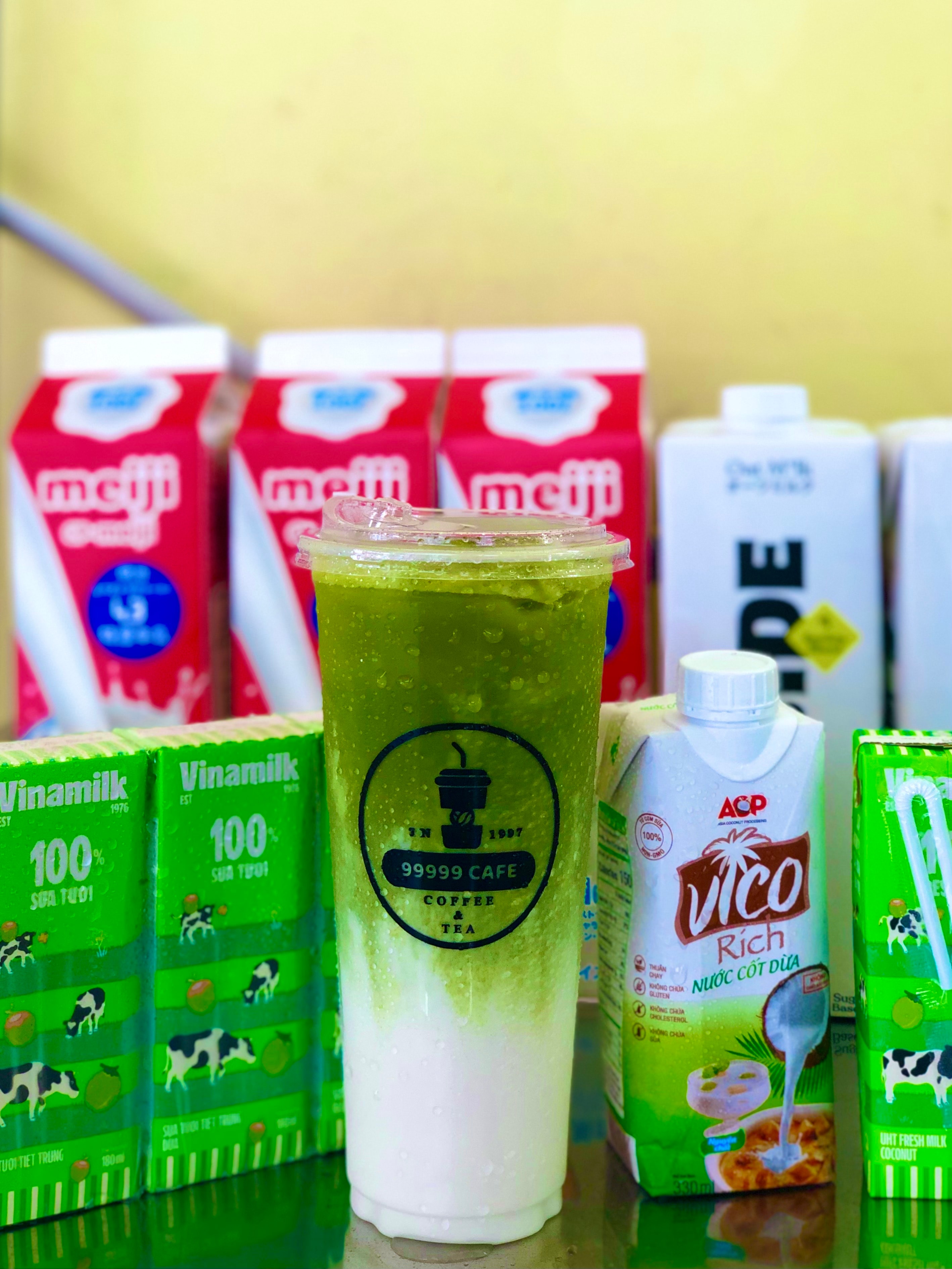 Hình ảnh Sữa Dừa Matcha 700ml