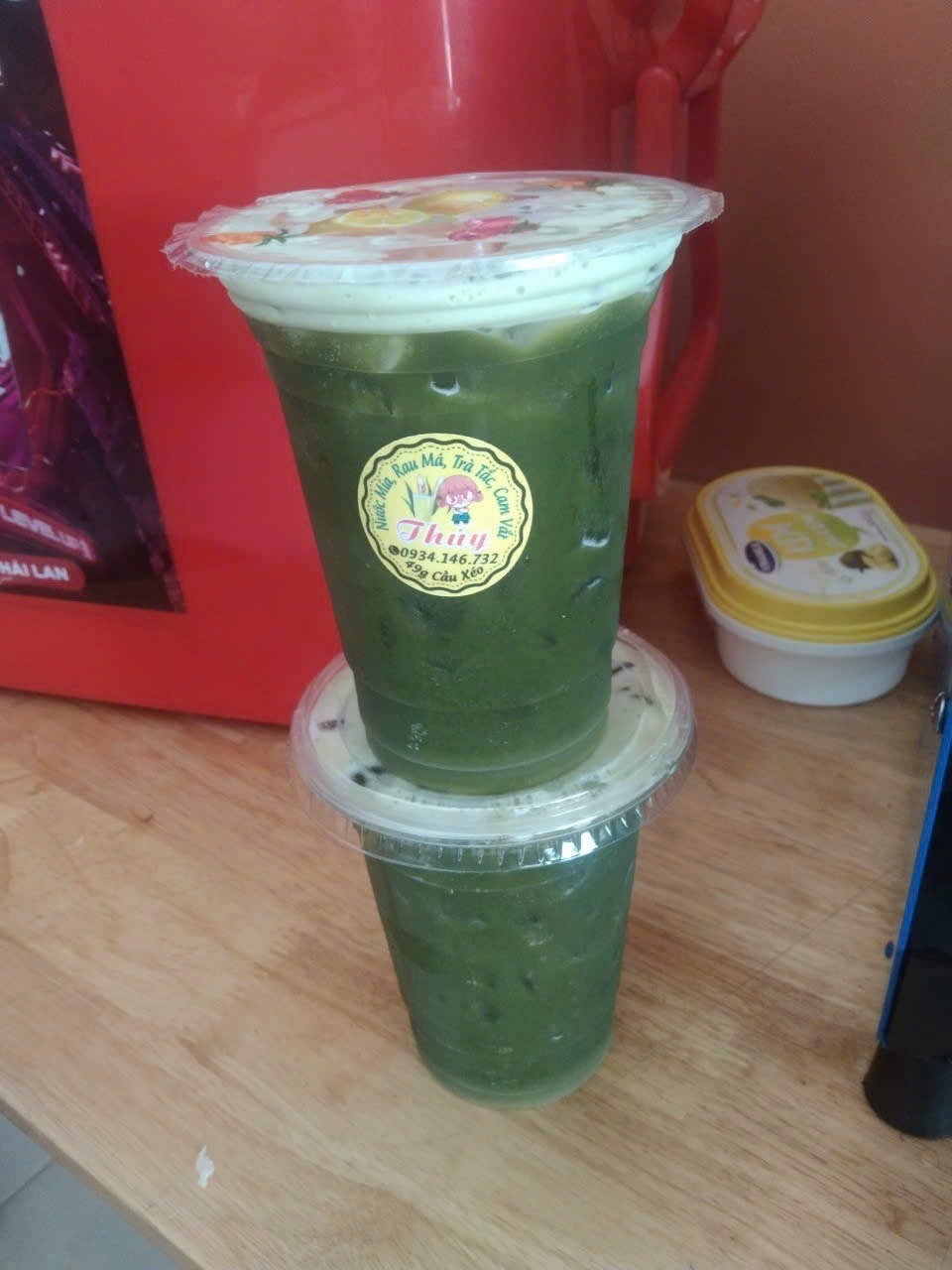 Hình ảnh rau má nguyên chất 800ml