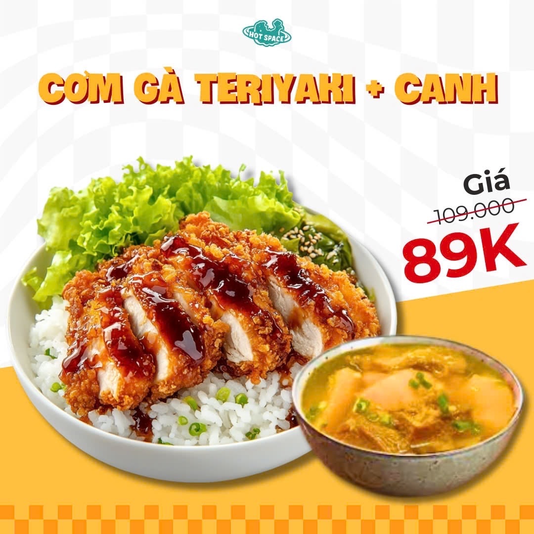 Hình ảnh Combo S2: Cơm Gà Đài Loan Xốt Terriyaki