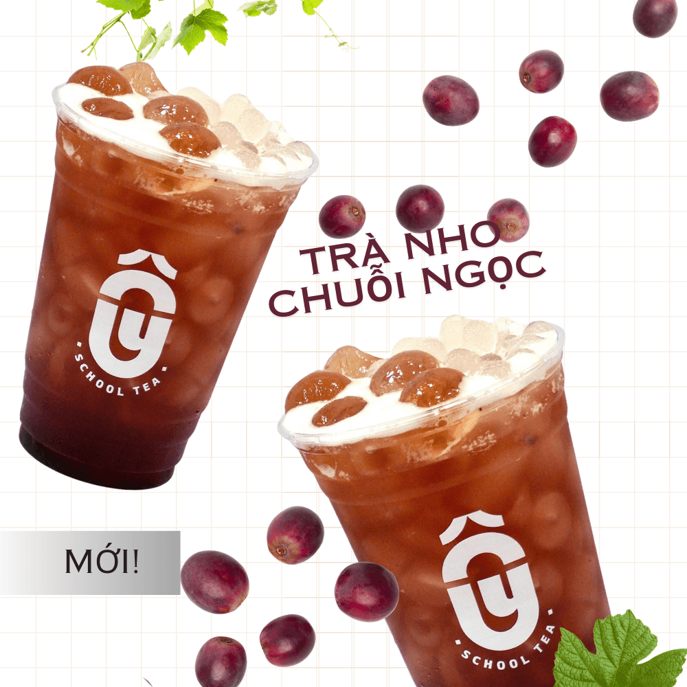 Hình ảnh Trà Nho Chuỗi Ngọc
