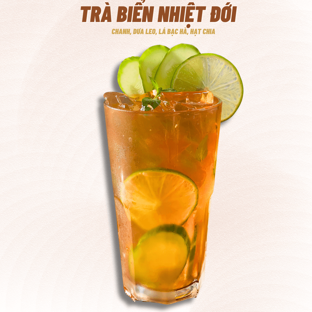 Hình ảnh Trà biển nhiệt đới (Chanh, Dưa leo)
