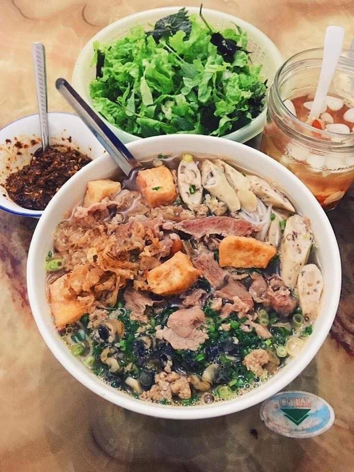 Hình ảnh Bún Ốc Bò Giò Đậu
