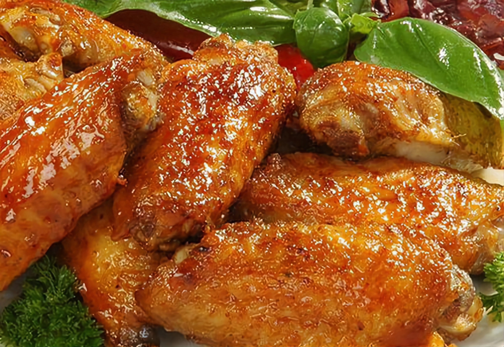 Hình ảnh 닭 날개/ Cánh gà sốt gia vị phần nhỏ