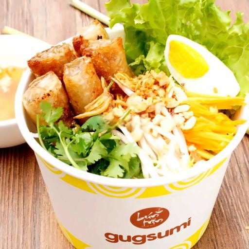 Hình ảnh Bún Trộn Nem Nhân Thịt Heo