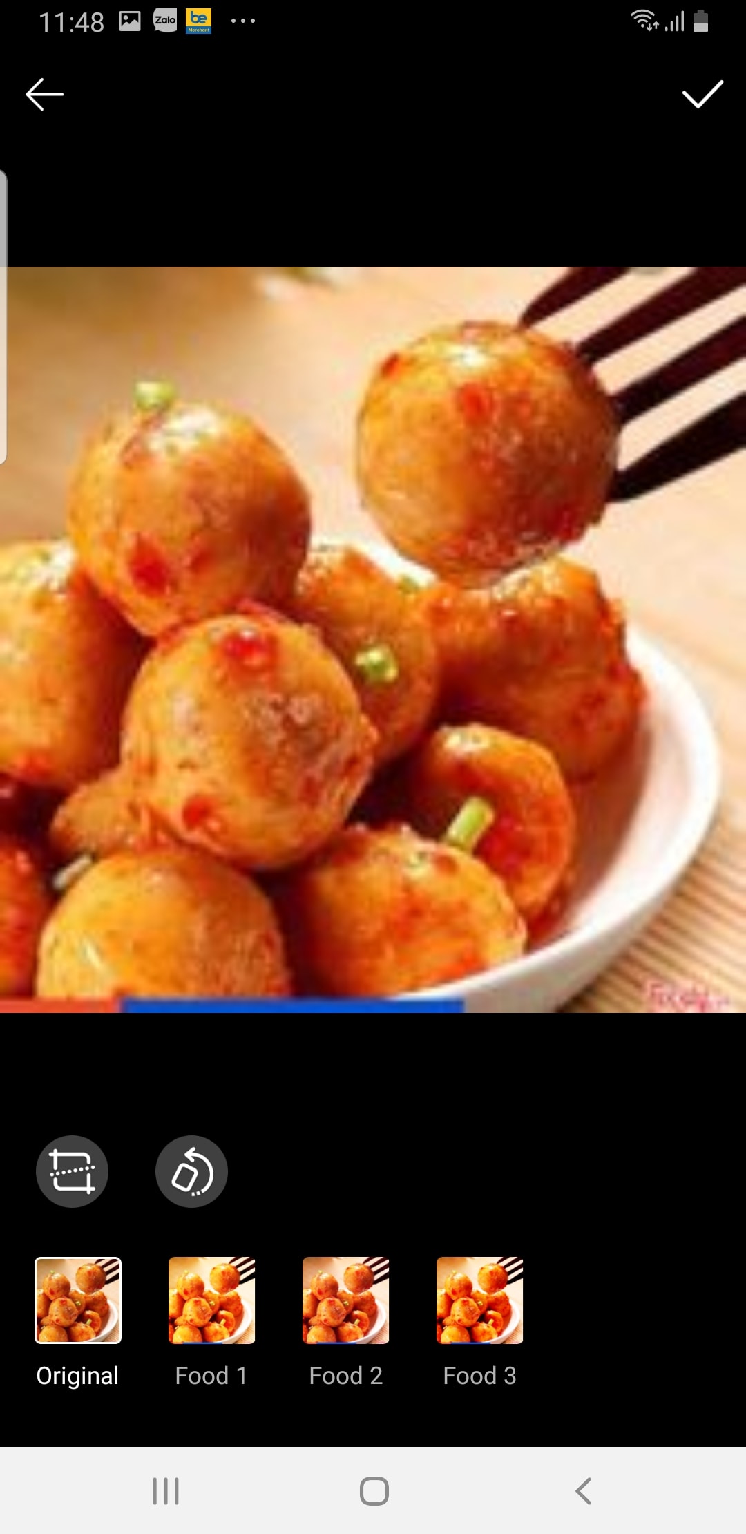 Hình ảnh Cơm Viên Bò Sốt Cay Ngọt