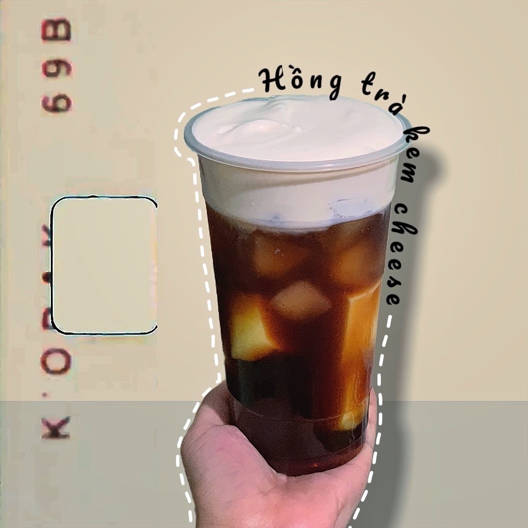 Hình ảnh Hồng Trà Kem Cheese