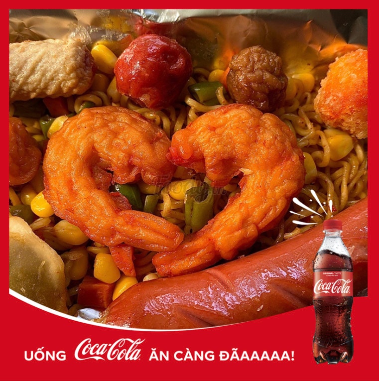 Hình ảnh Mỳ Trộn Đặc Biệt và Coca 390ml