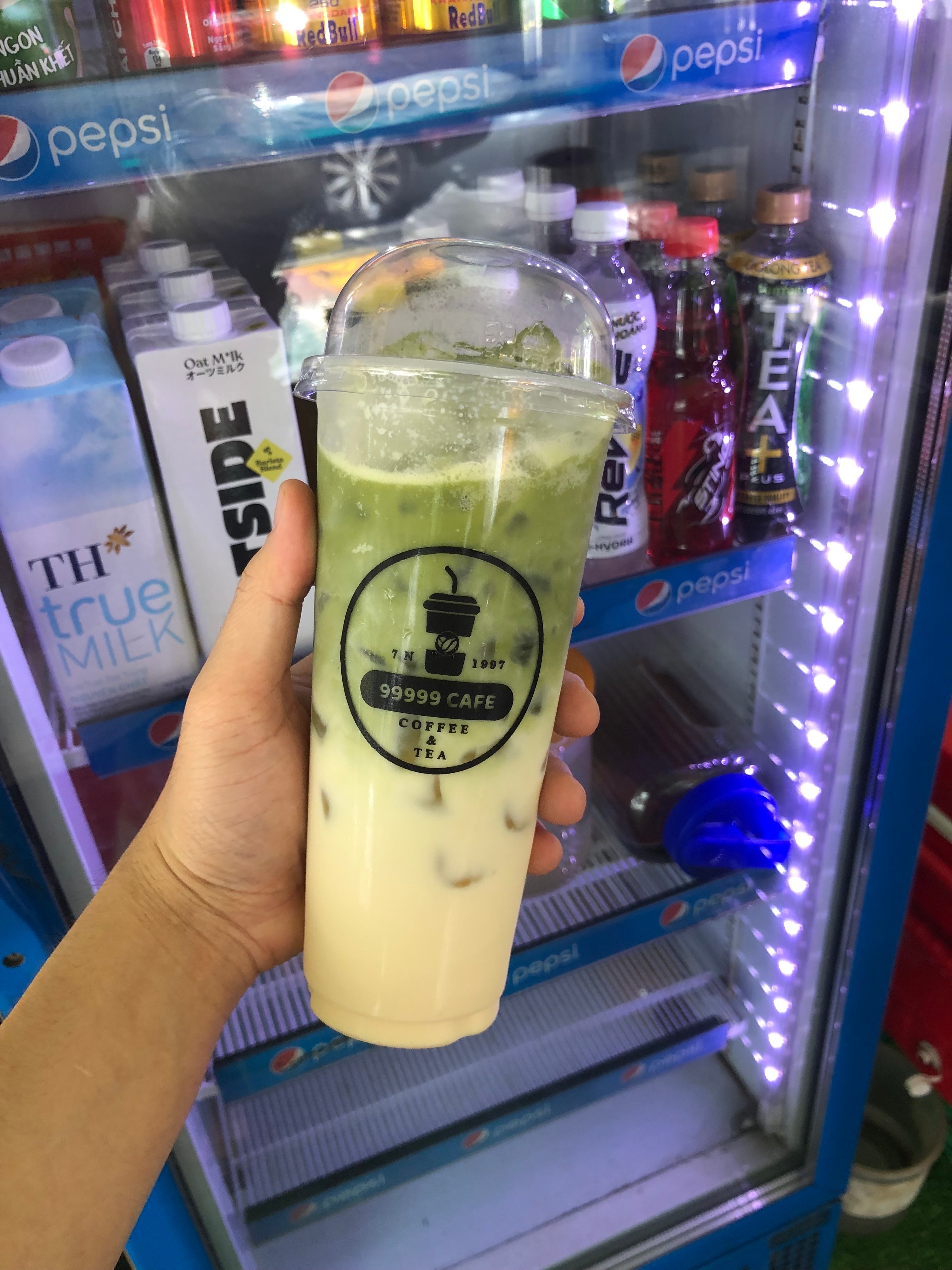 Hình ảnh Matcha Sữa Gấu 700ml