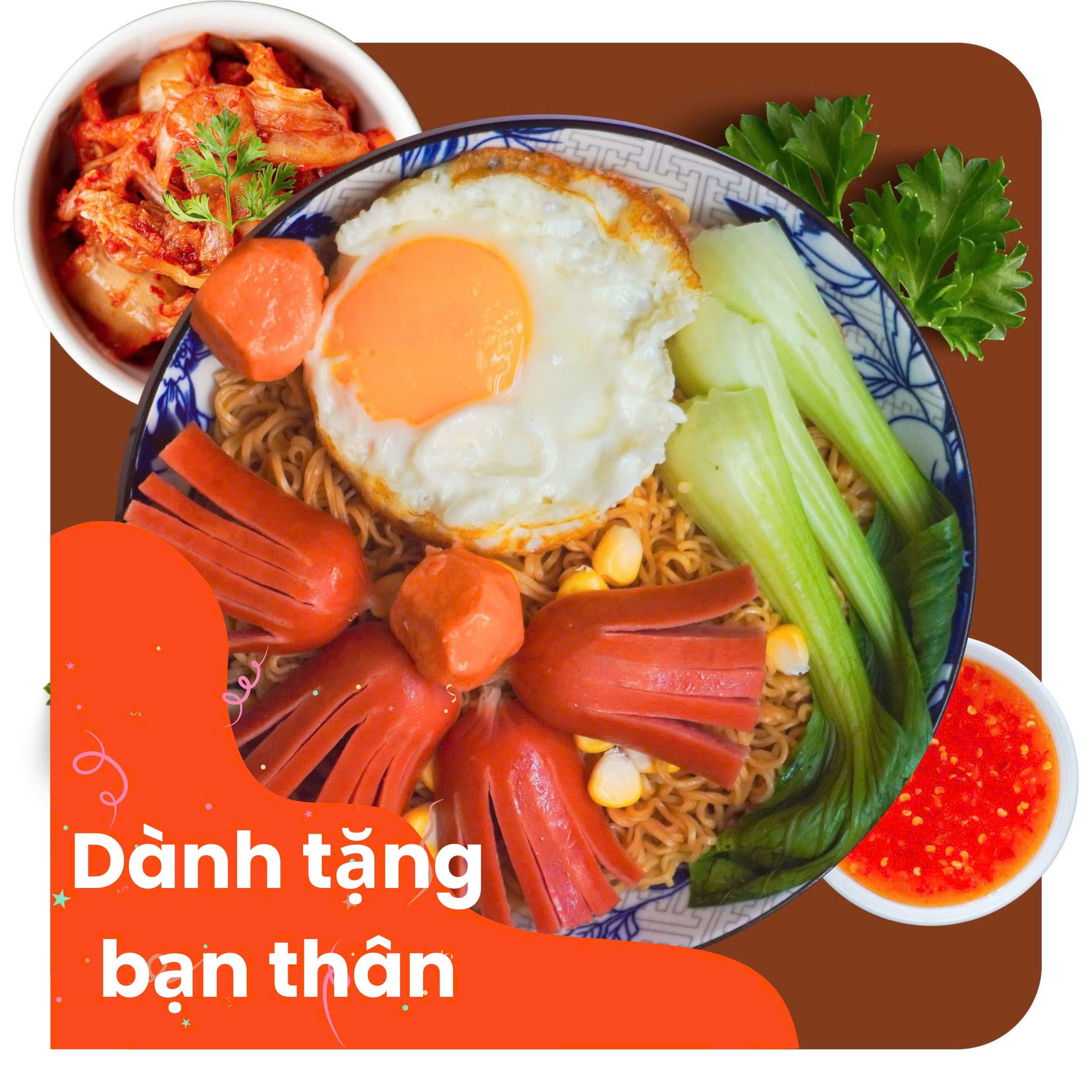 Hình ảnh MÌ CAY | Hoa xúc xích