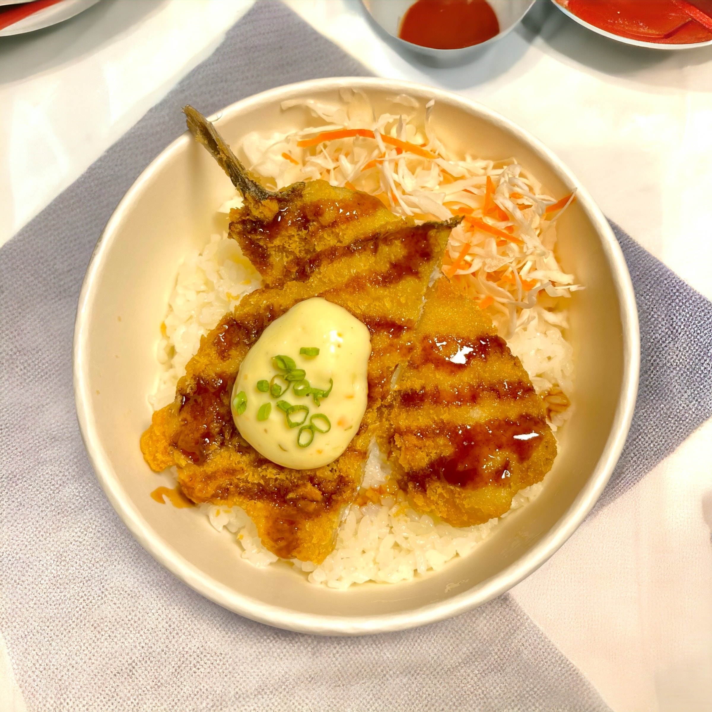 Hình ảnh Cơm Cá Sòng (Ma Aji) Chiên Xù 
