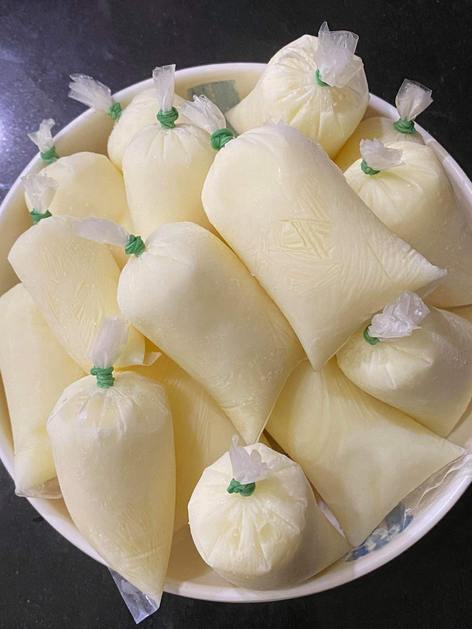 Hình ảnh Sữa chua bịch (dạng đá)