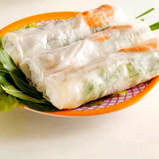 Hình ảnh Combo 5 cuốn (3 tôm thịt - 2 tai heo)