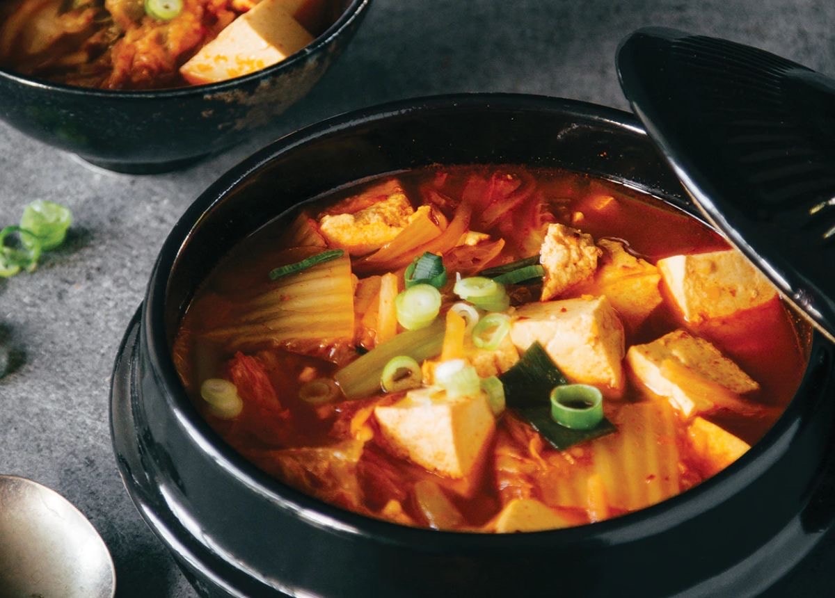 Hình ảnh canh kim chi