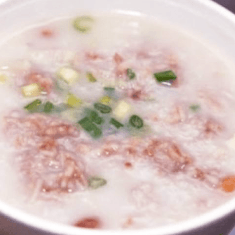 Hình ảnh Cháo Thịt Bằm Cá Hồi Hộp Lớn