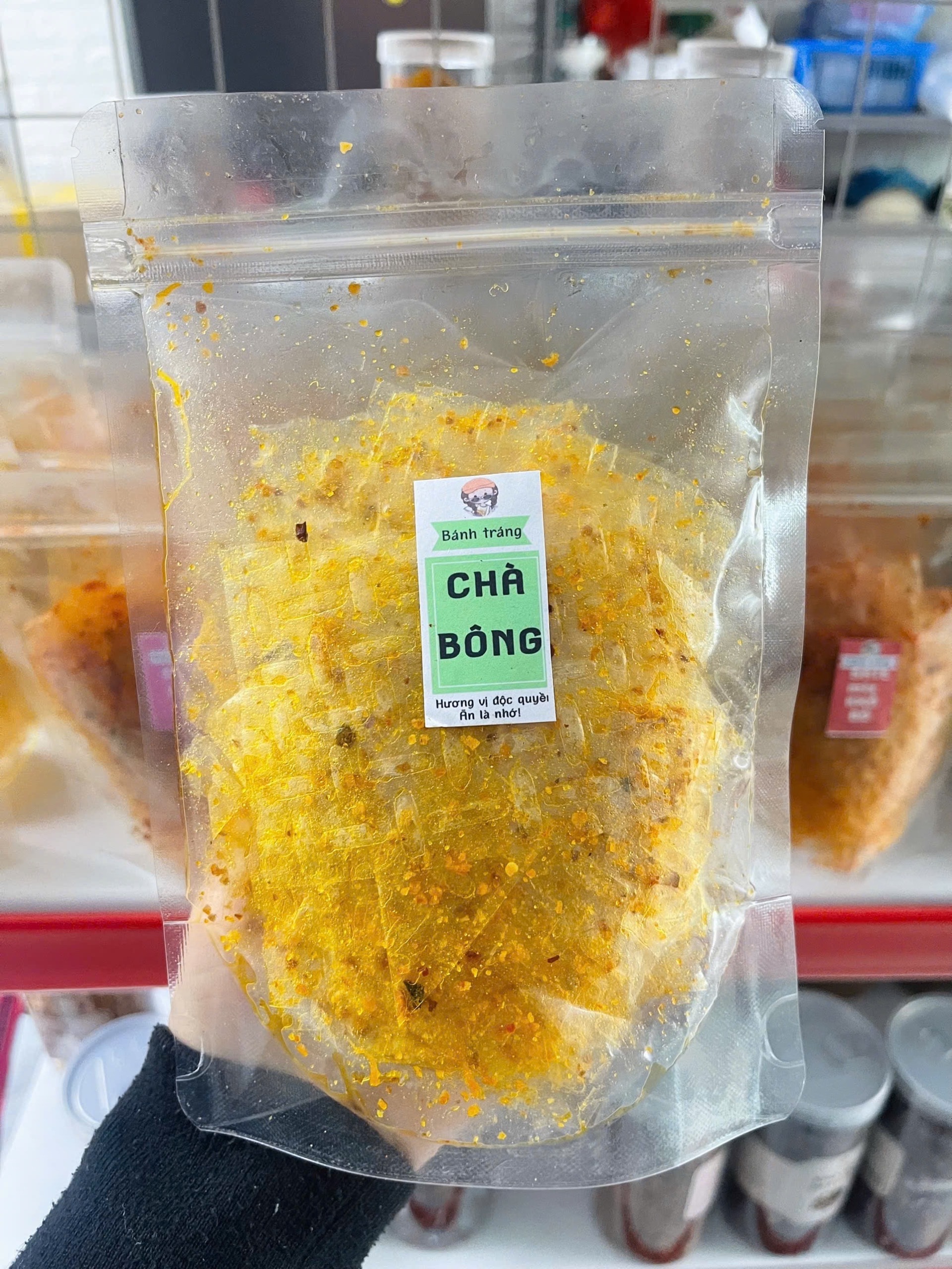 Hình ảnh Bánh tráng chà bông/ túi 80gr