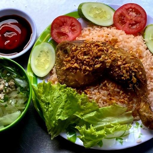 Hình ảnh Combo 1 cơm đùi gà - 1 canh rau thịt bằm