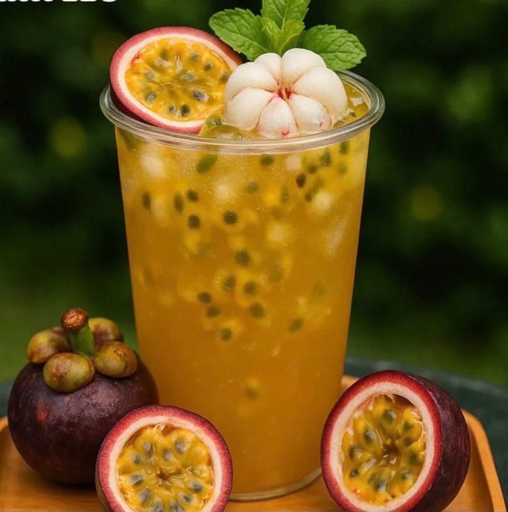 Hình ảnh Trà Măng Cụt Chanh Leo