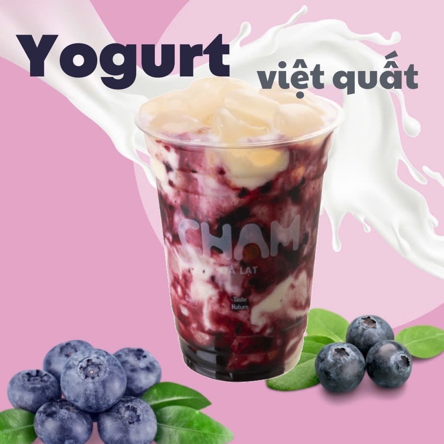 Hình ảnh Yogurt Việt Quất