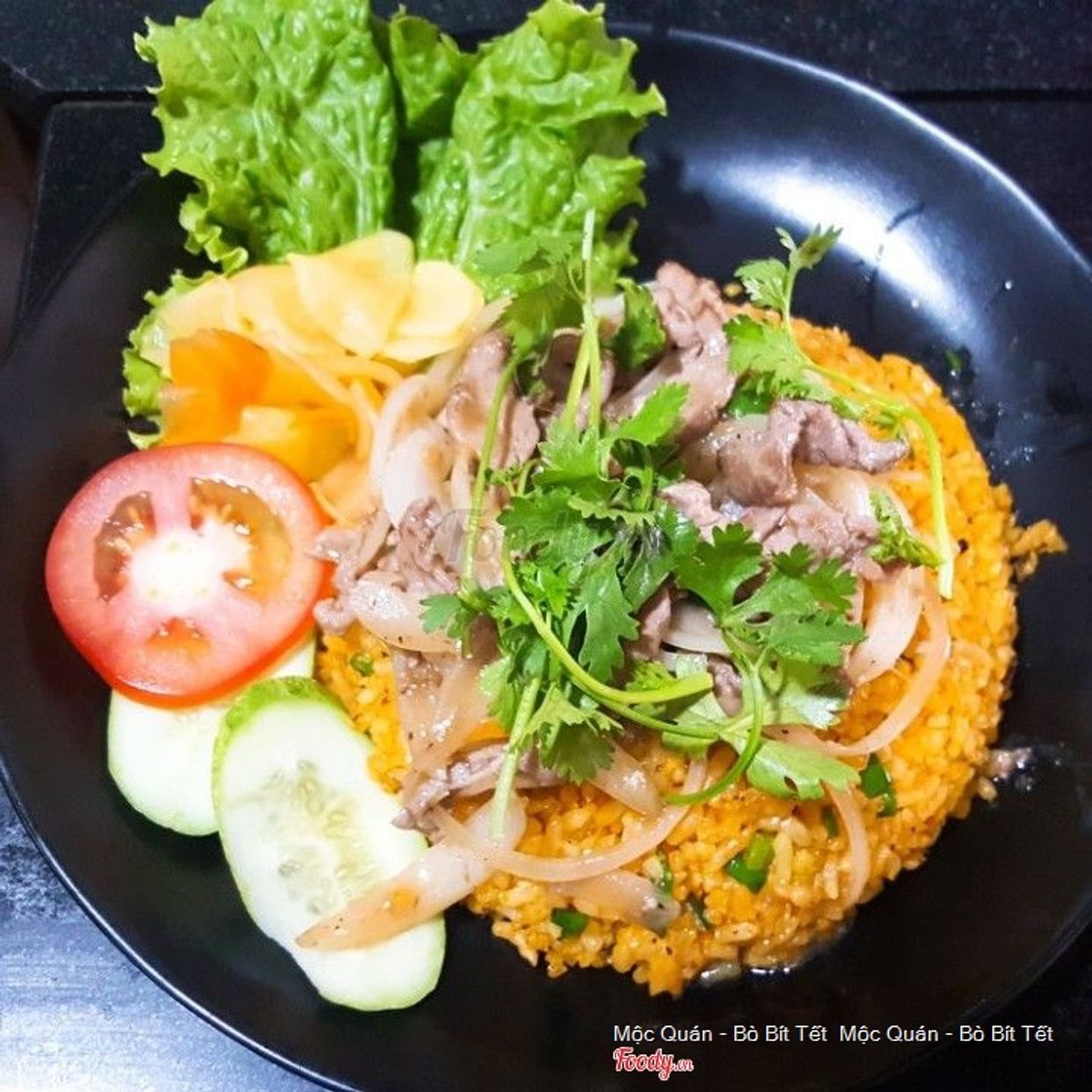 Hình ảnh Cơm chiên bò xào hành tây